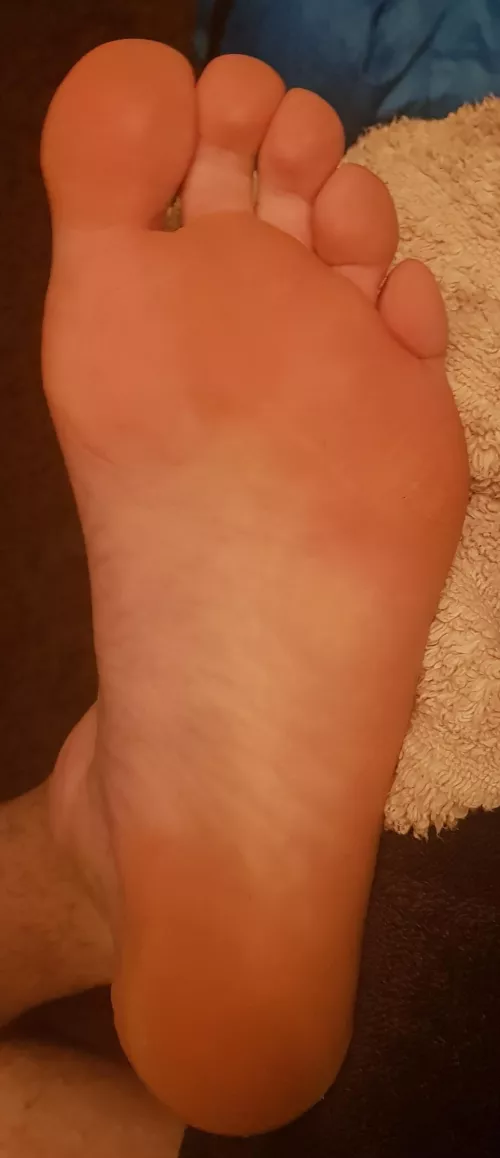 Hope you like my husband soles.