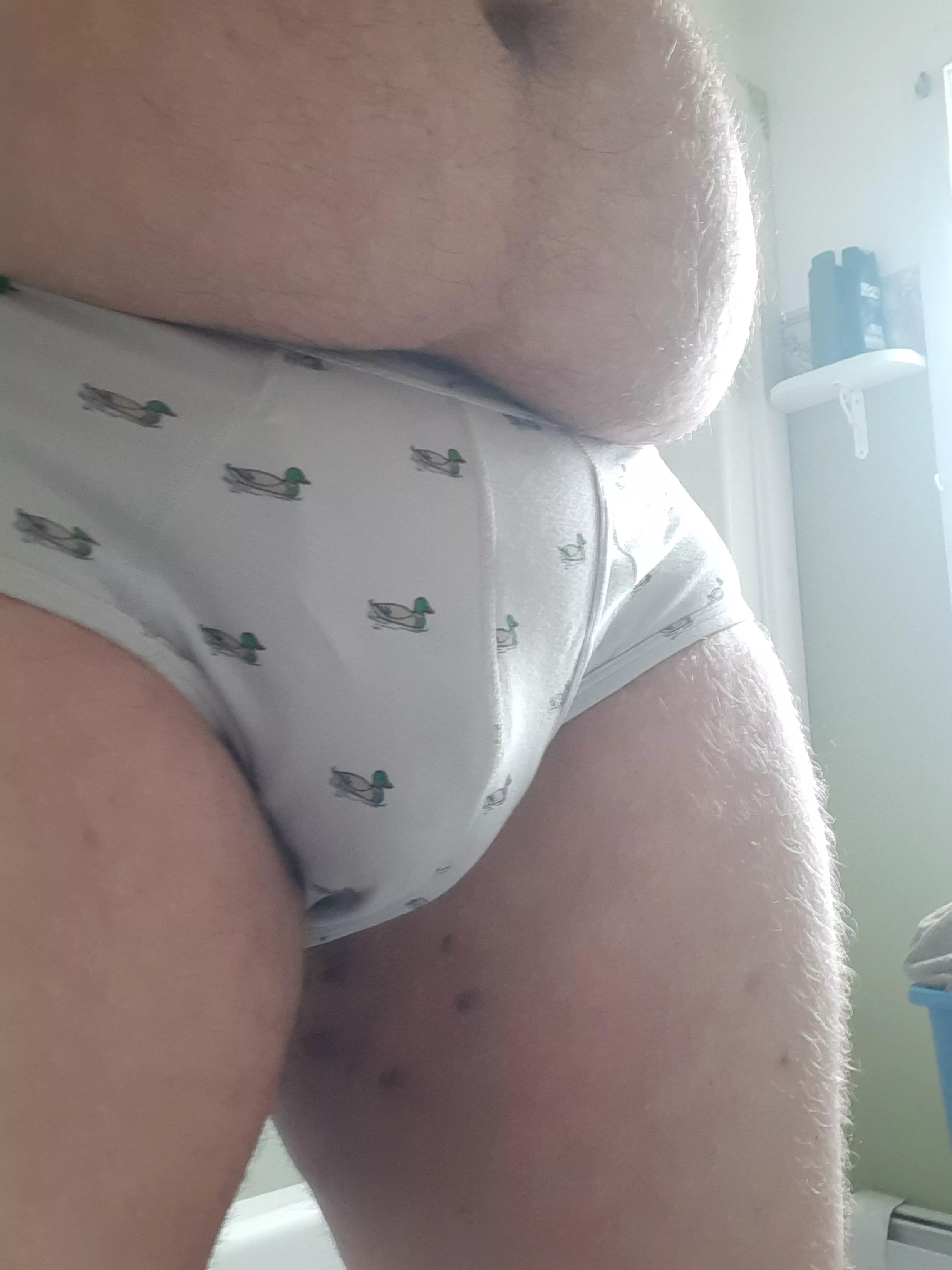 I love underwear, I love patterned underwear even more! This one isn't my all time favorite but it still quacks me up!