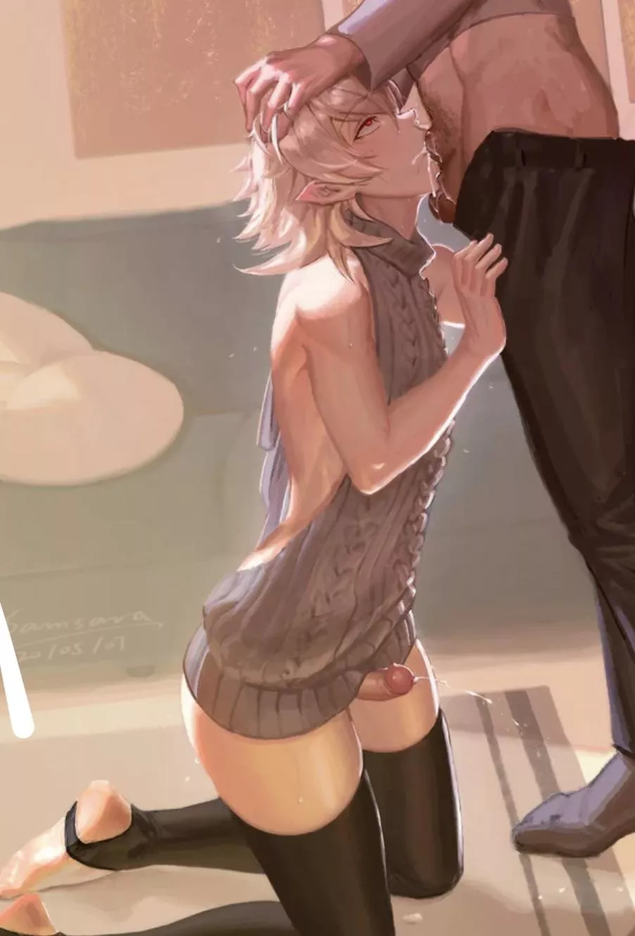 I want a supportive guy to guide me during my first head…