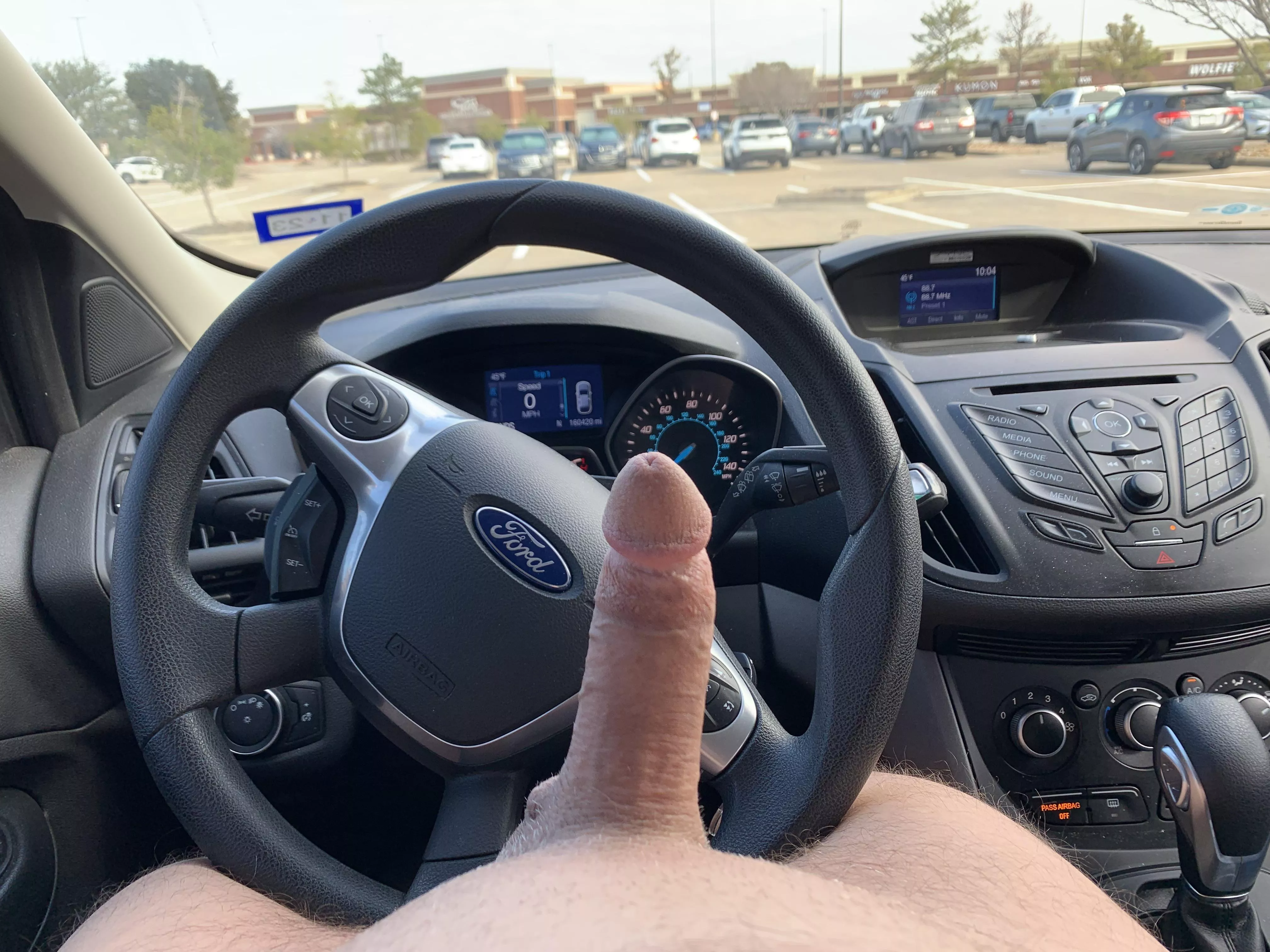 If a day ends in Y you can bet I will be out driving naked. You like?