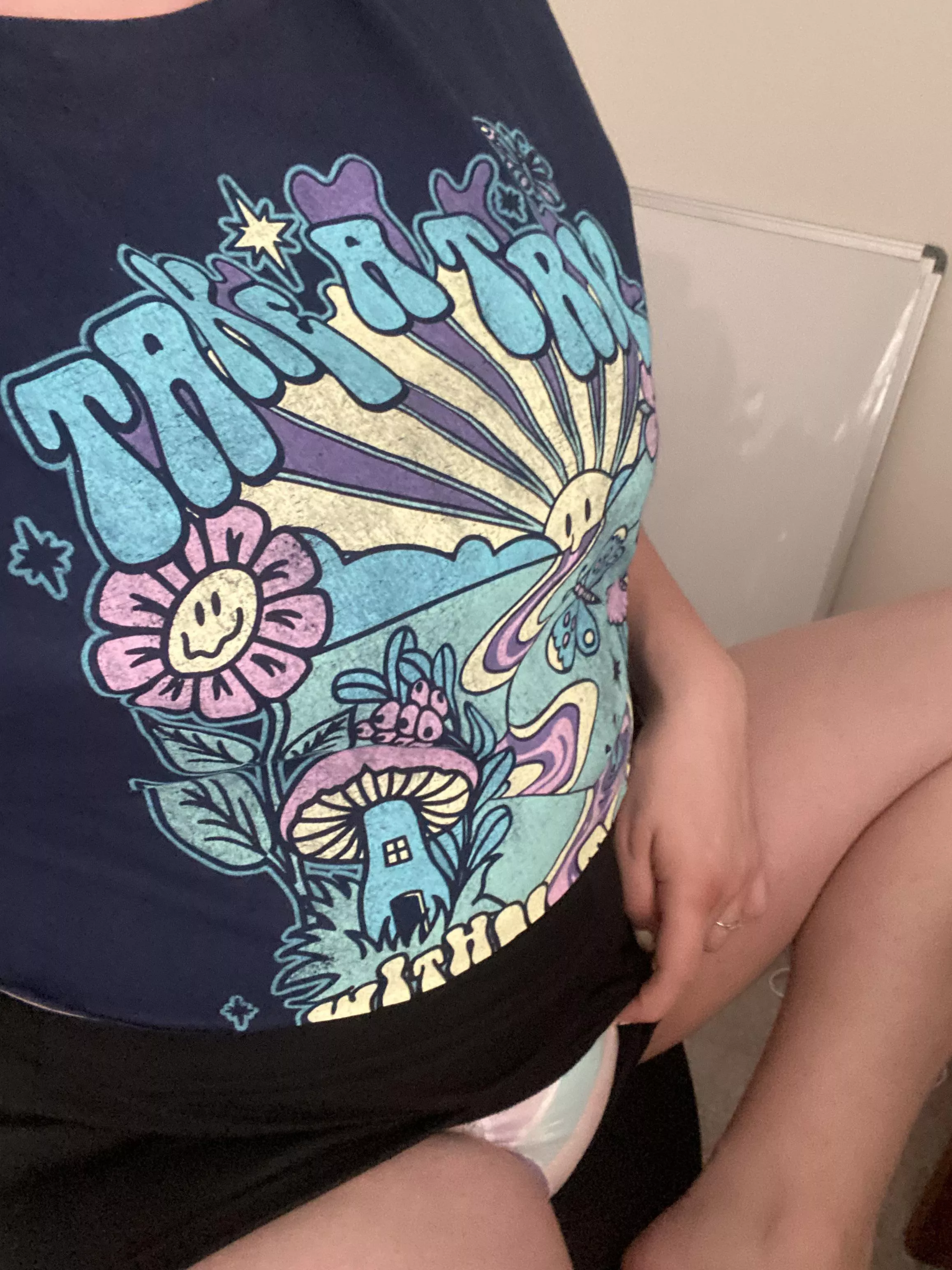 I’m so happy I fit in goodnites ❤️ they are so cute 🥺 F25