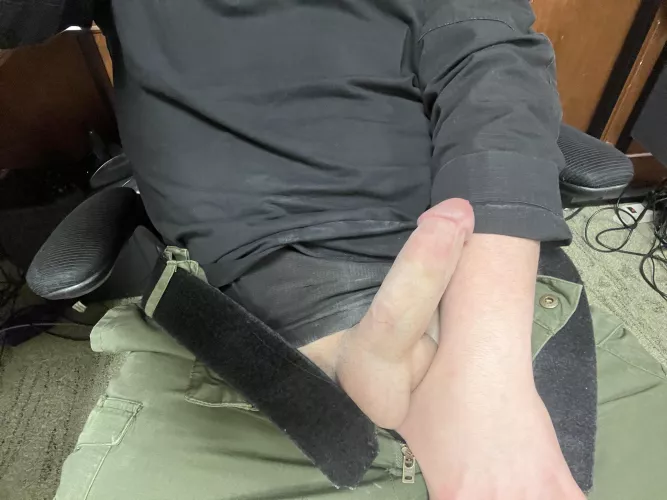 Just a little bored in the office