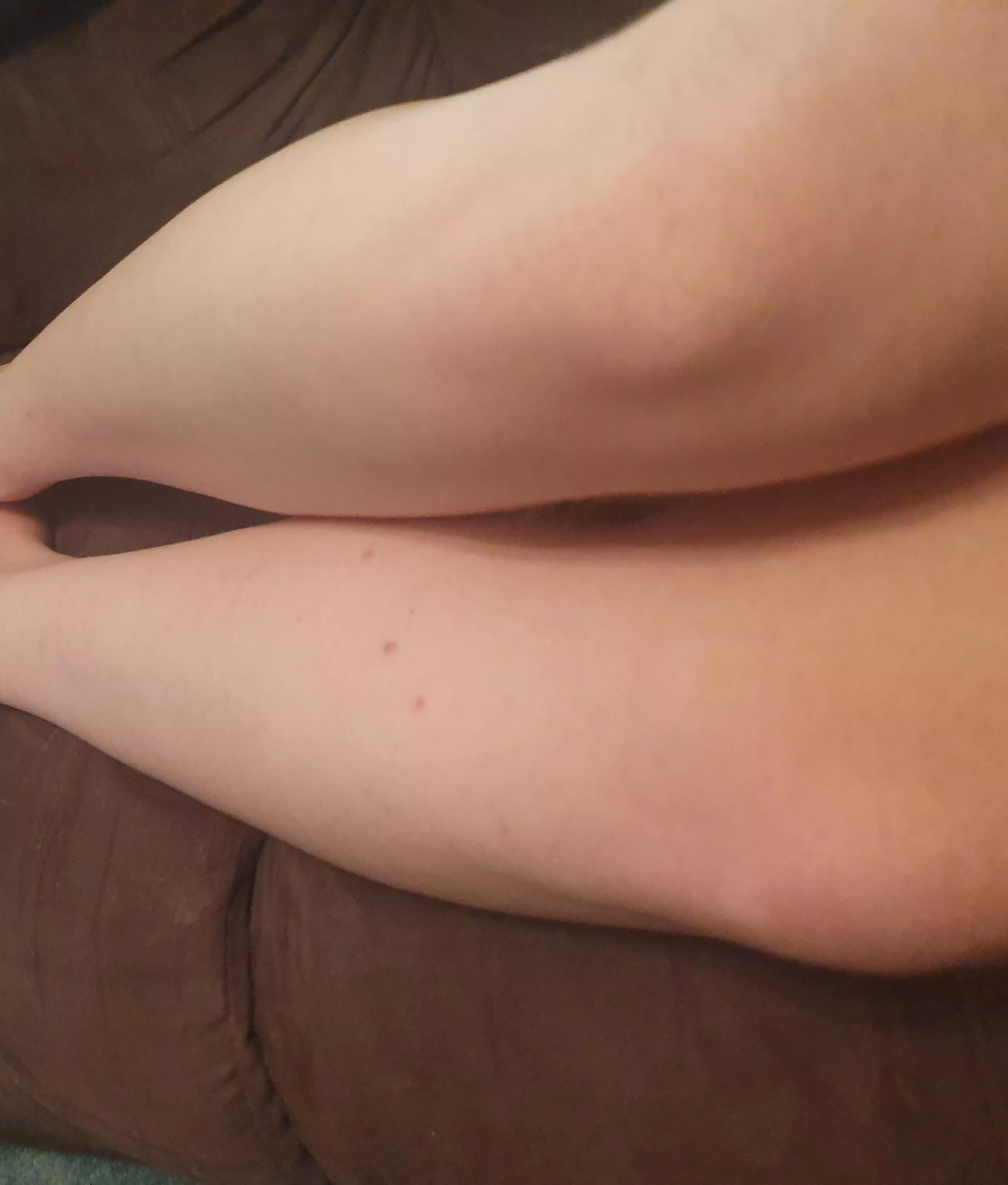 Just finished shaving, smooth like a good girl