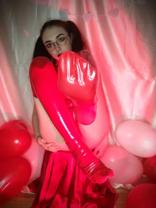 Lick Mommy's Latex Feet