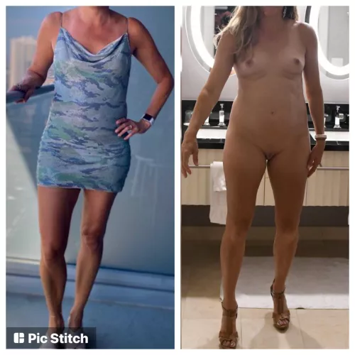 MILF x 4 Dressed/Undressed in Vegas