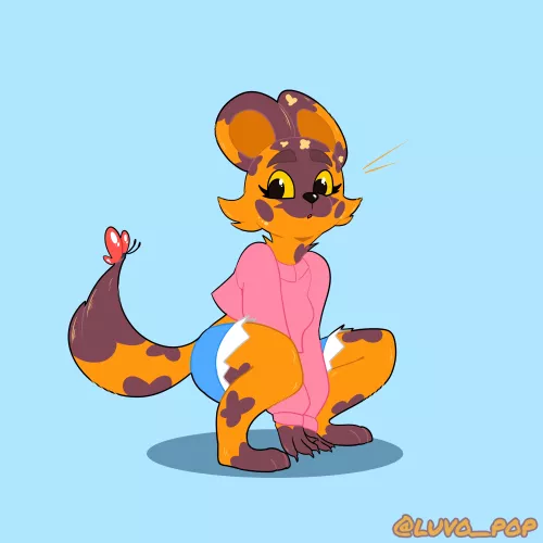 More pose practice with Lyca 🦋 (art by me)