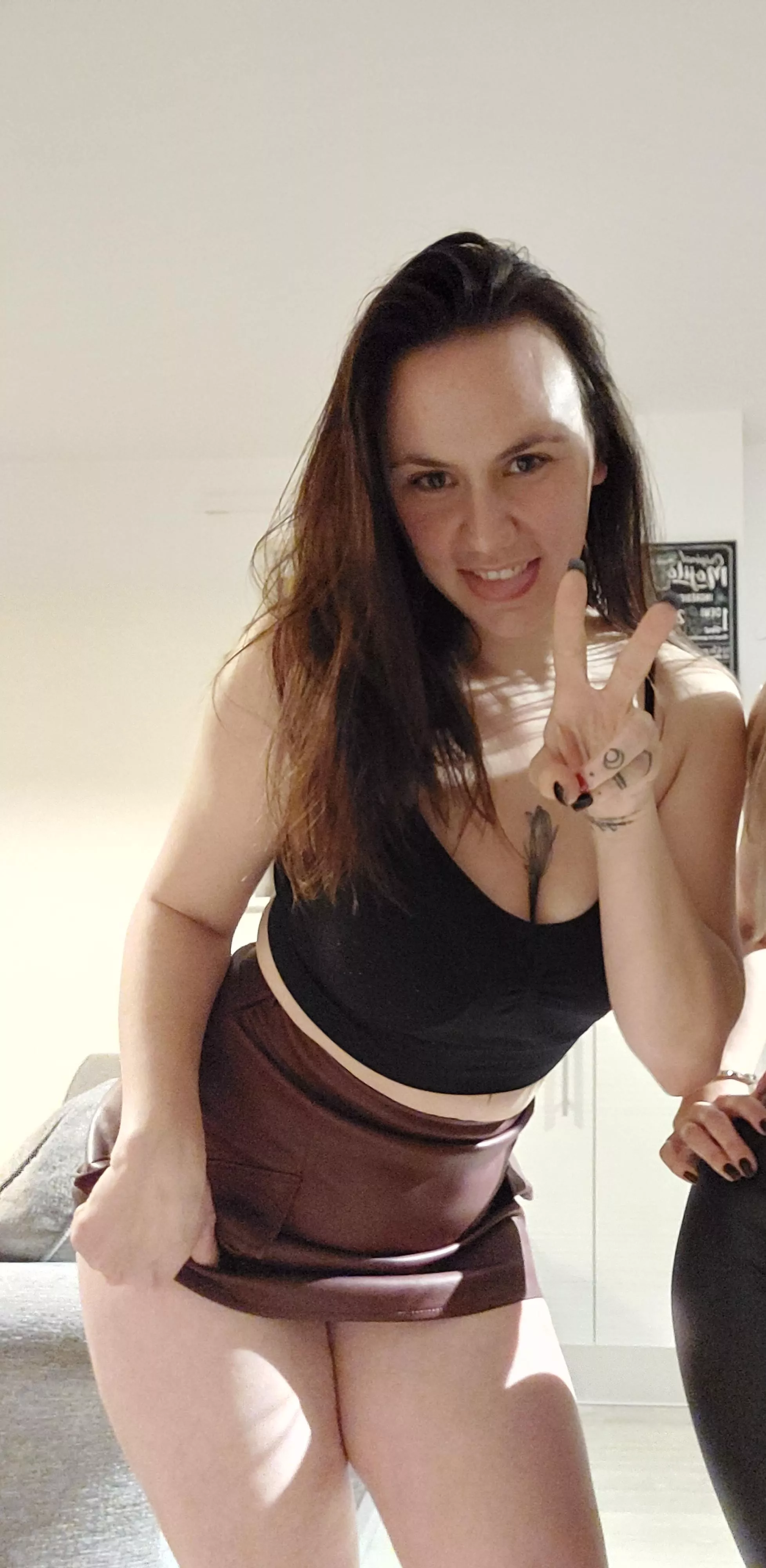 my last post got removed 😢 hope leather skirts are OK? OC