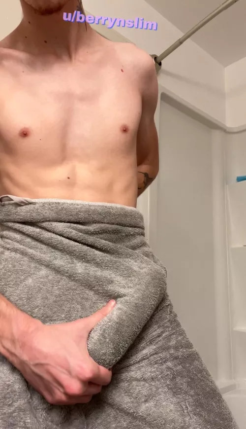 My outline in a towel ;)