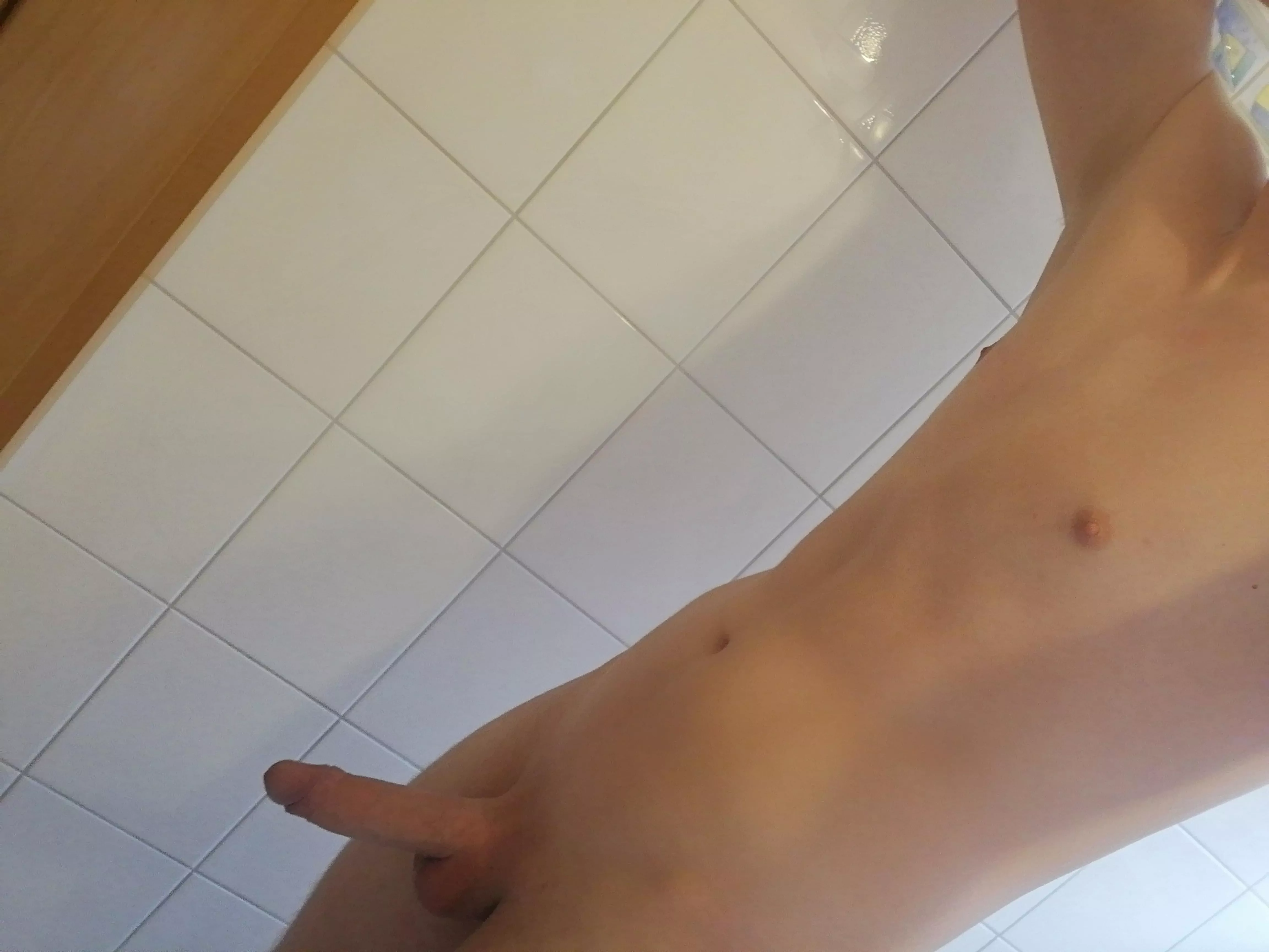 my teen cock is ready to get sucked