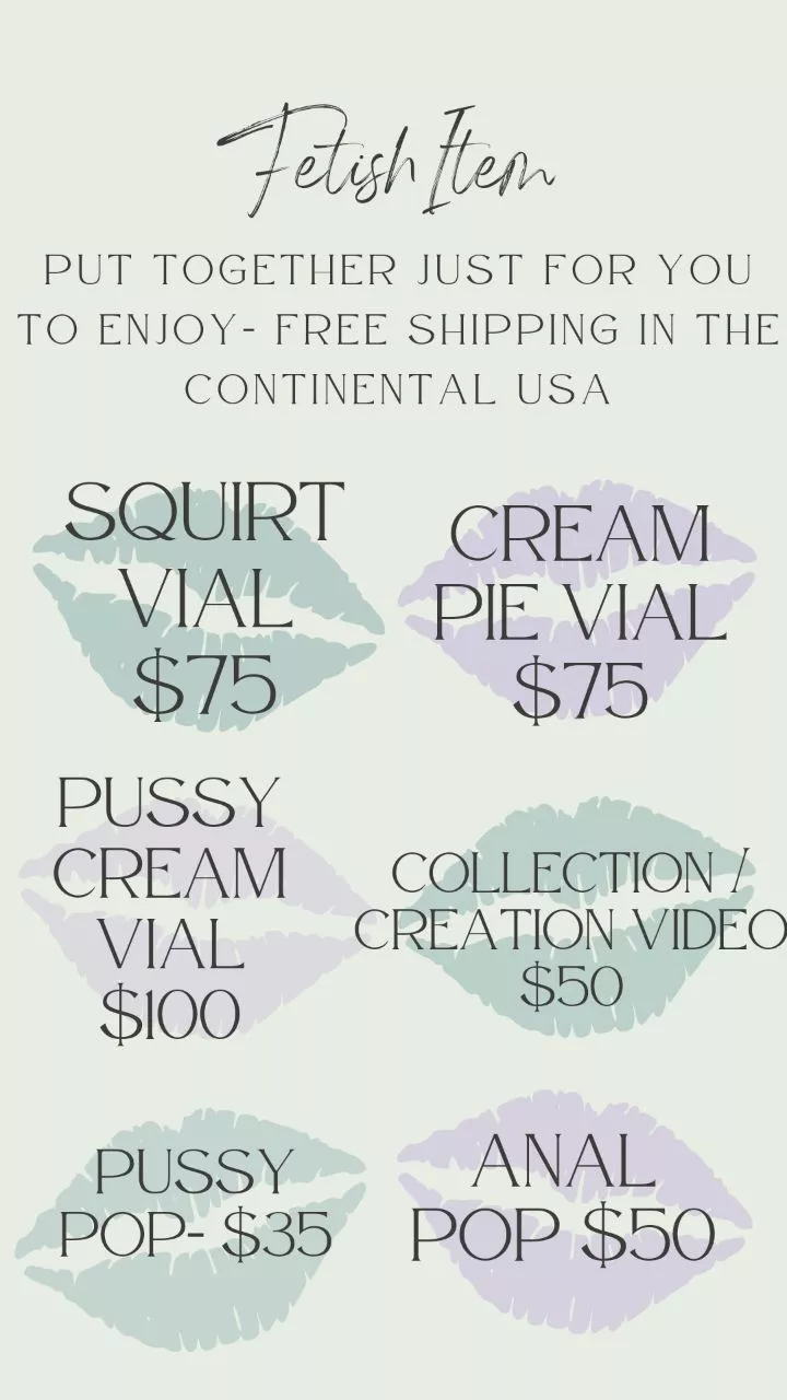 new fetish items available