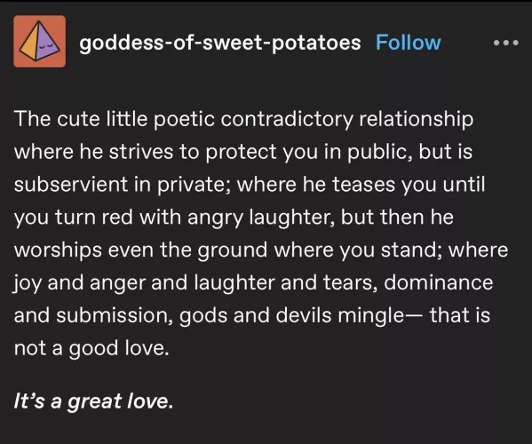 Nice little sentiment I found on tumblr ☺️