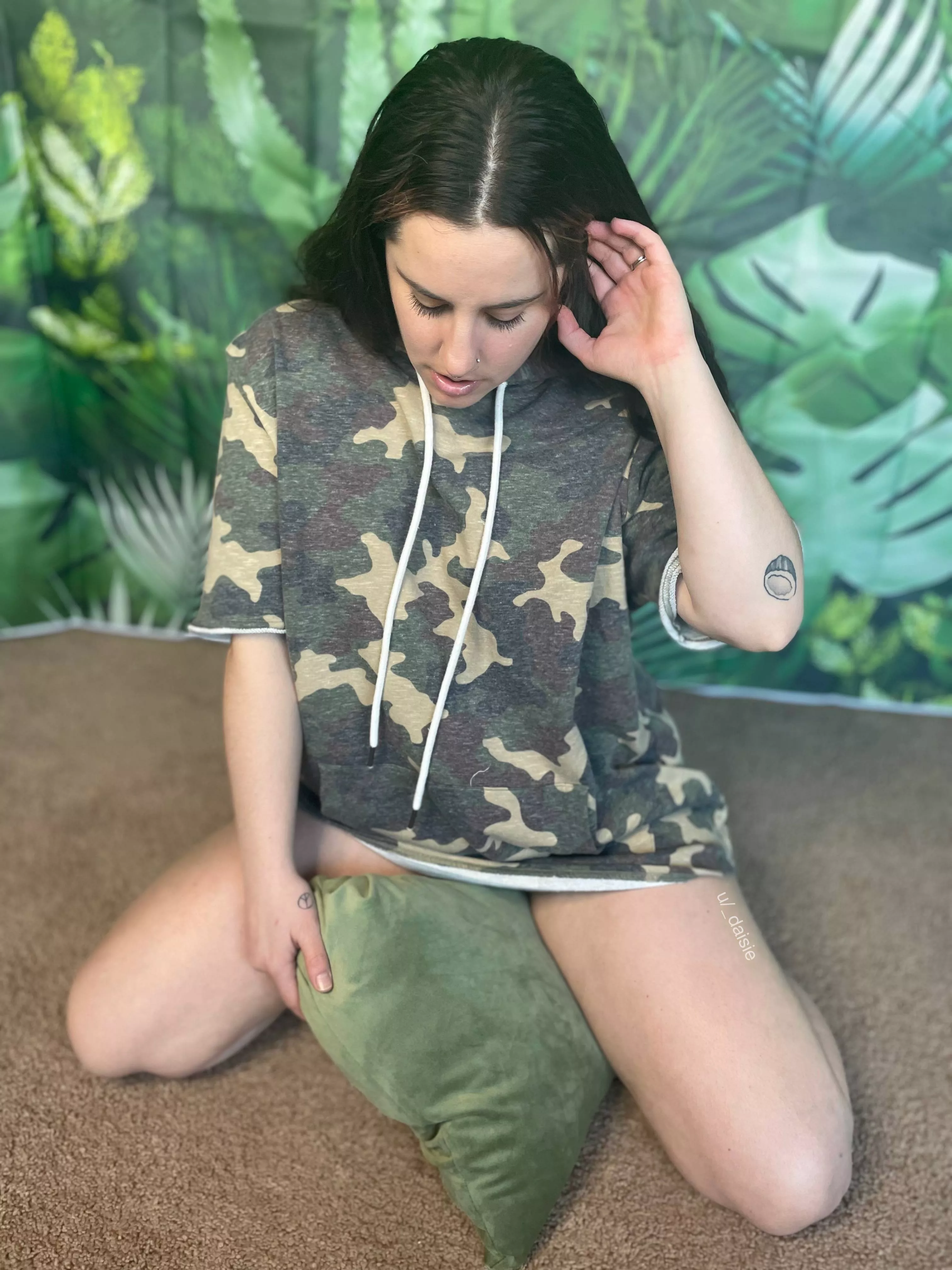 practicing with a pillow until you get here