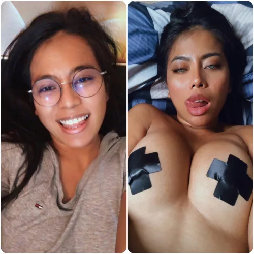 Seeing how much I’ve changed makes me instantly wet 🤤💦