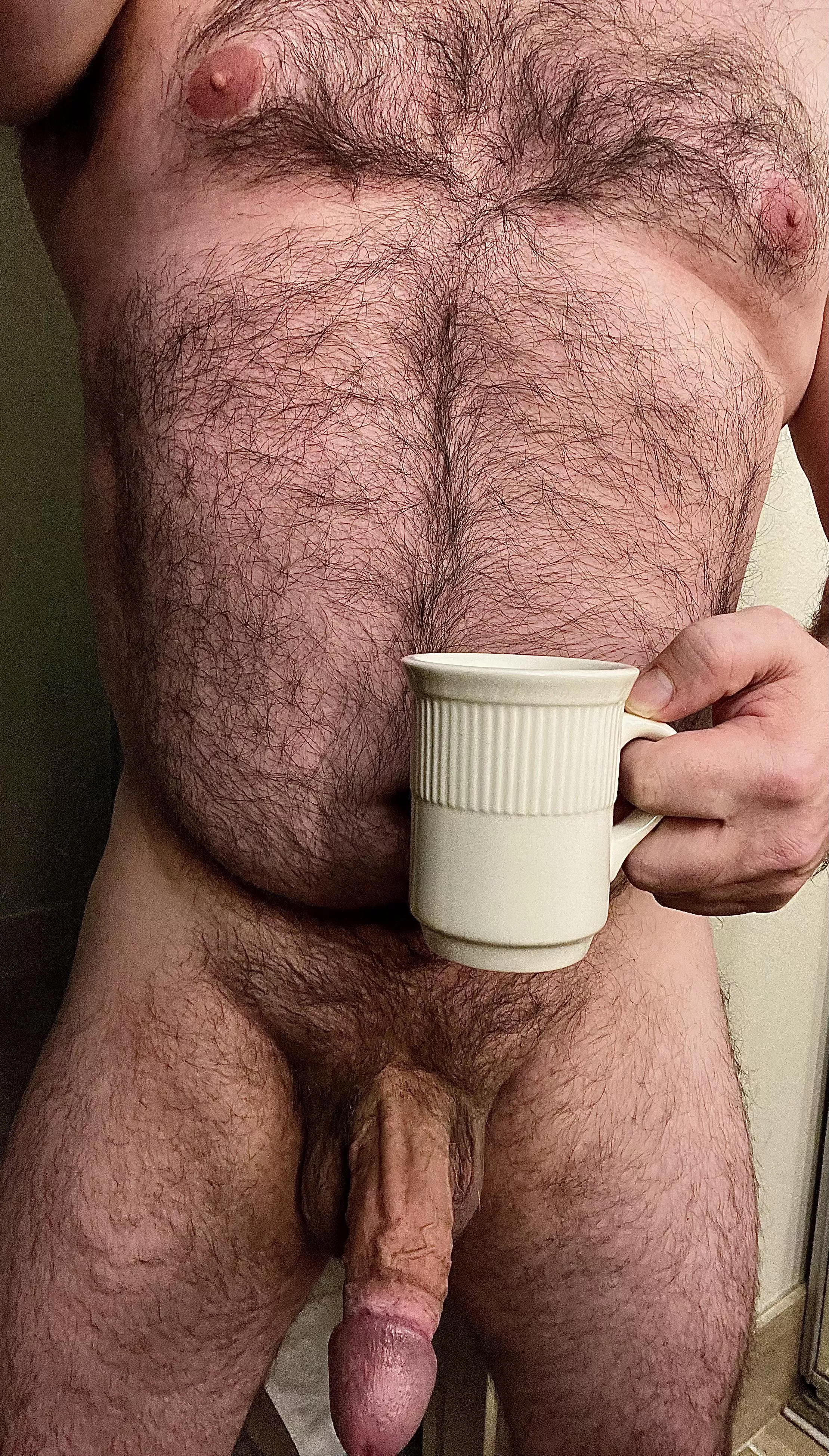 Super Sunday! Ready for the big game? How about we play a little touch before and after our coffee? Want to play with me?