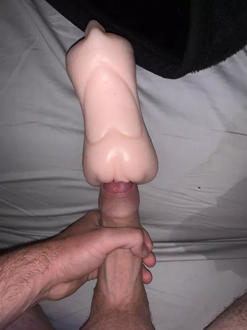 Tip pokes through the end