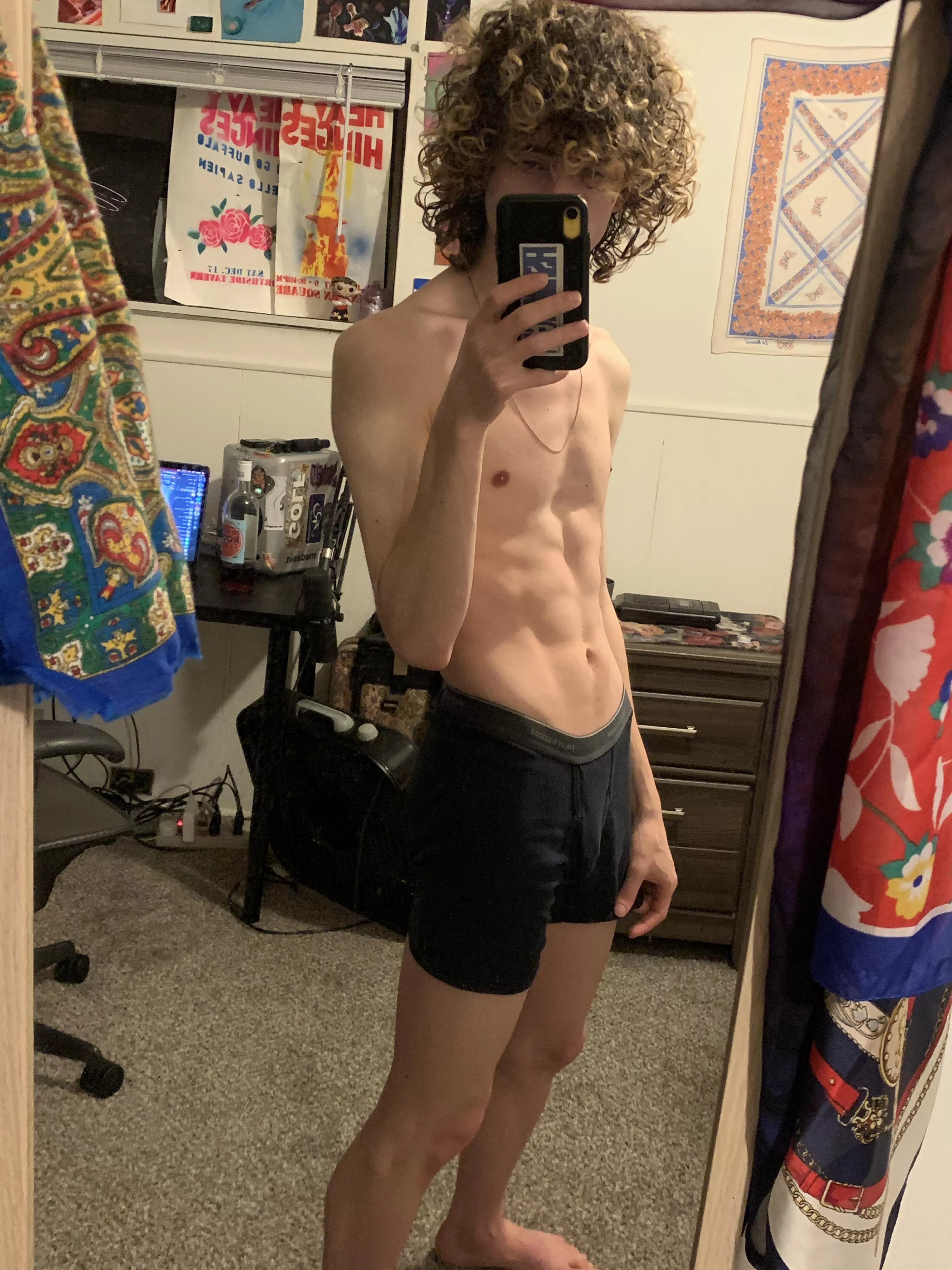 wanna help me finish getting undressed??