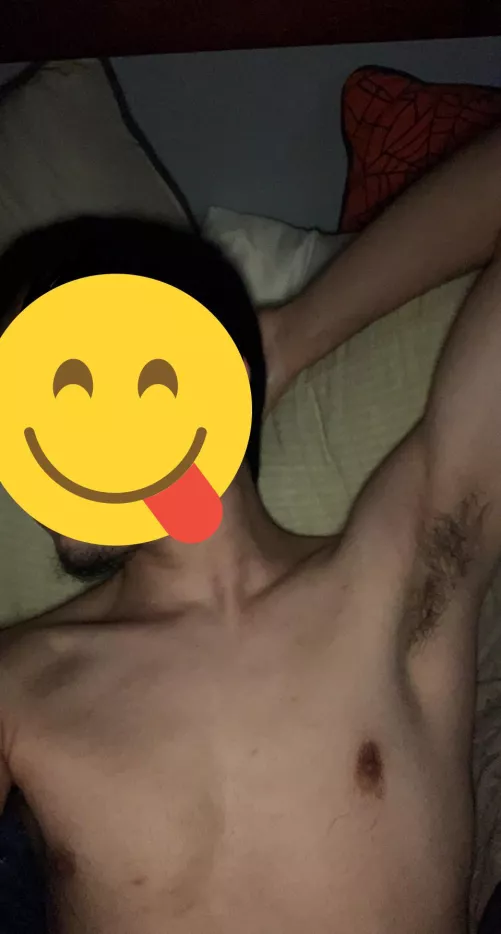 Wanna sniff or lick some young hairy Mexican pits?