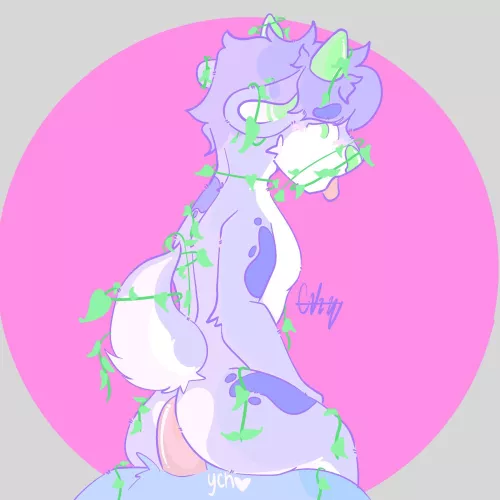 Who needs a little tight ride ;3 (art by me)