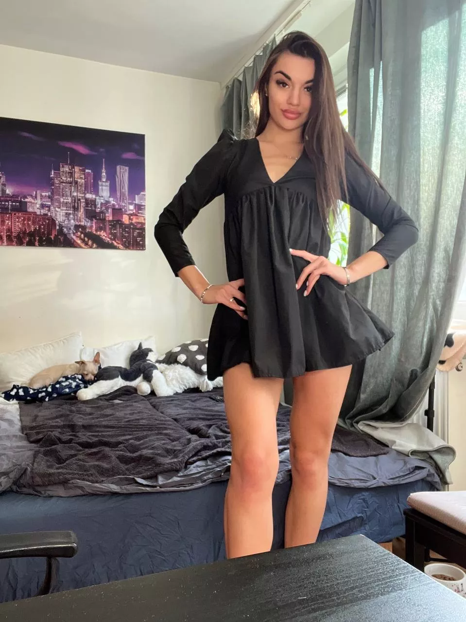 You will never go wrong in black