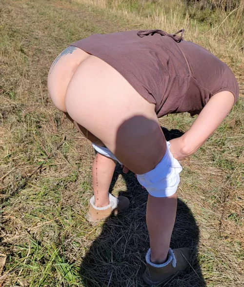 Another of the pissing wife...loving the nature and knowing how turned on she gets us all..~
