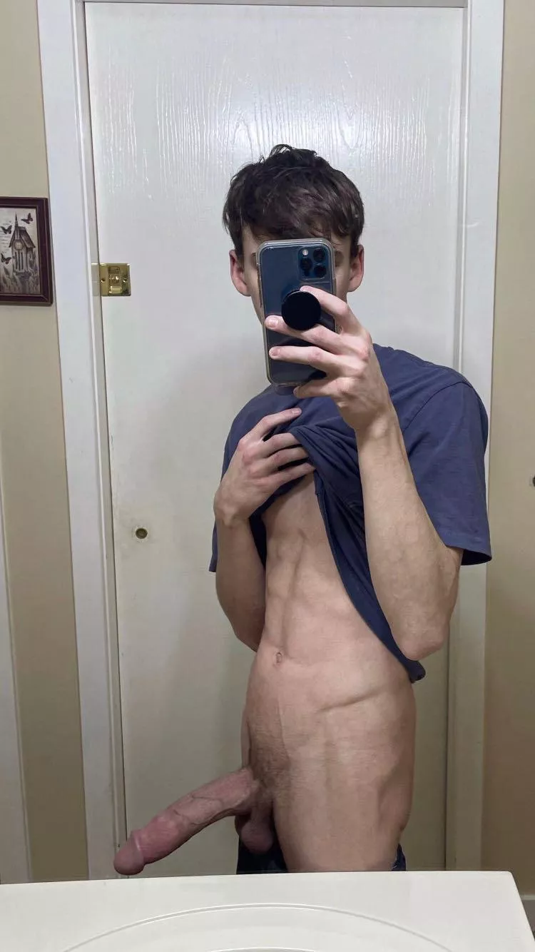 Another pic of my 19 year old cock