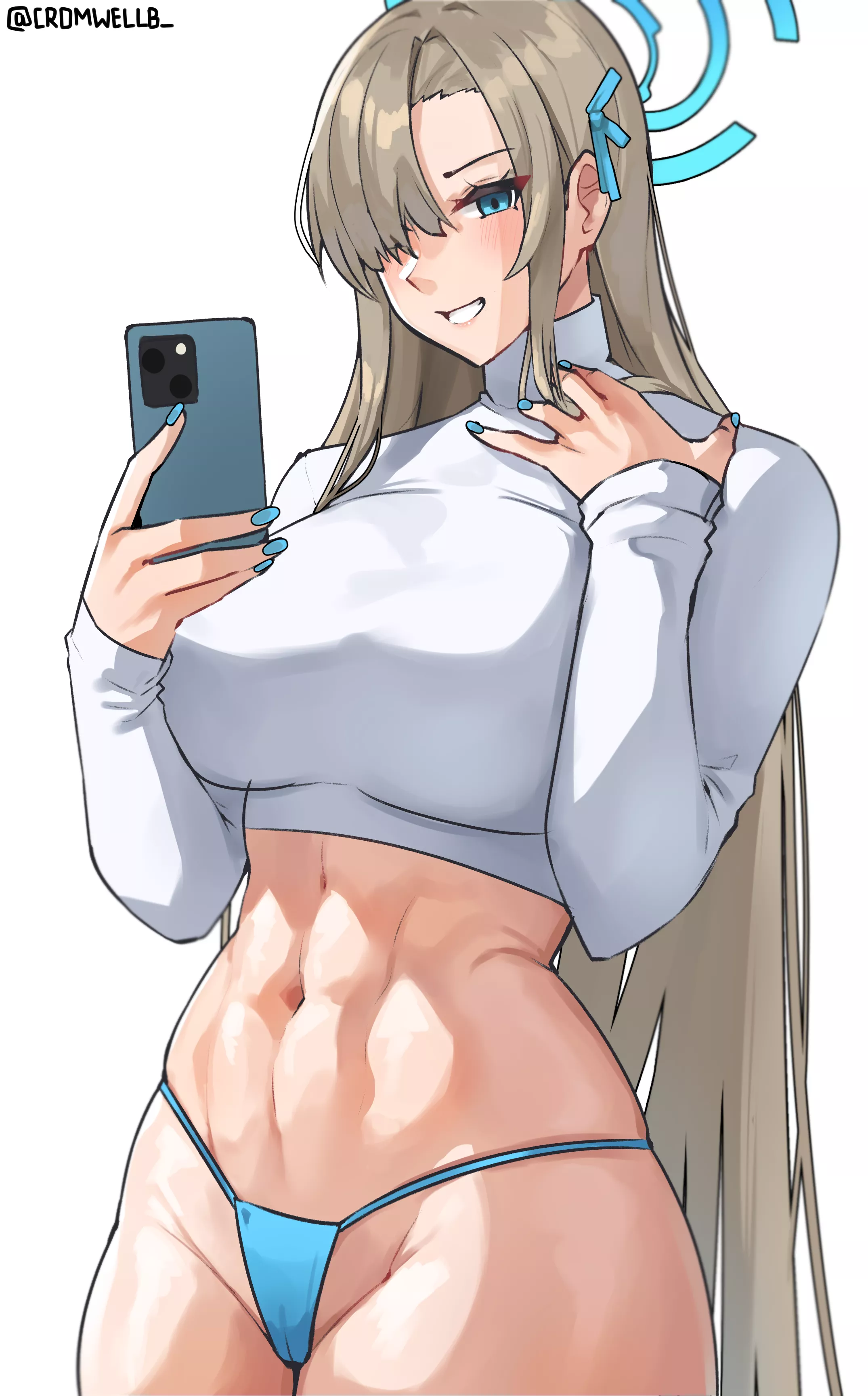 Asuna's Abs (Cromwellb) [Blue Archive]
