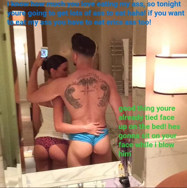 better hope he cums quick! (femdom, cuckold, ass worship, OC)