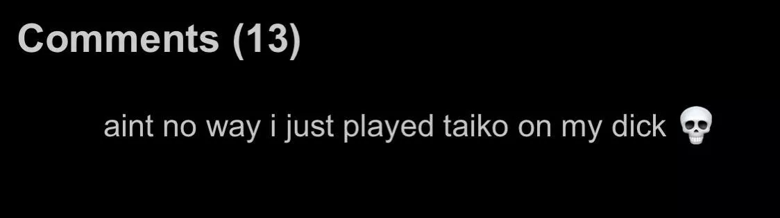 Bro was vibin not fappin