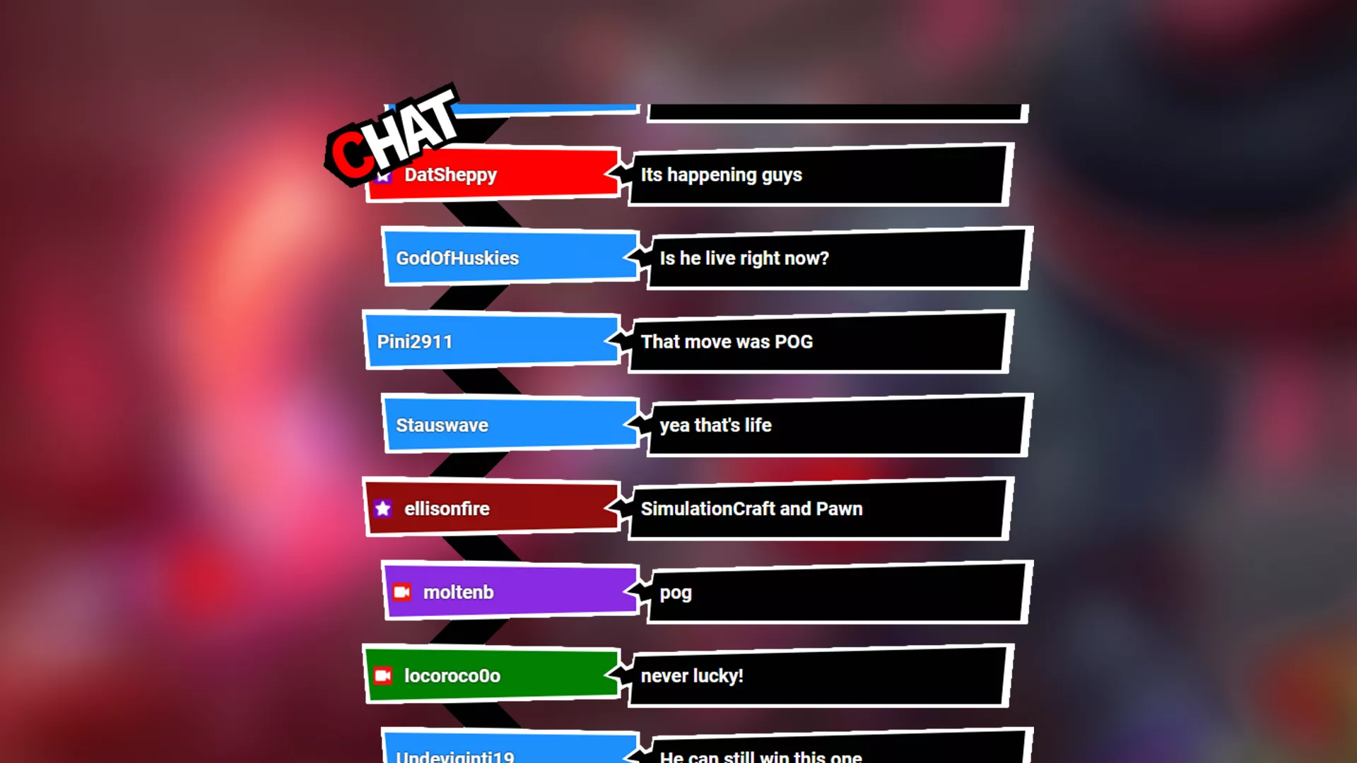Does anyone know where to find this chat layout?