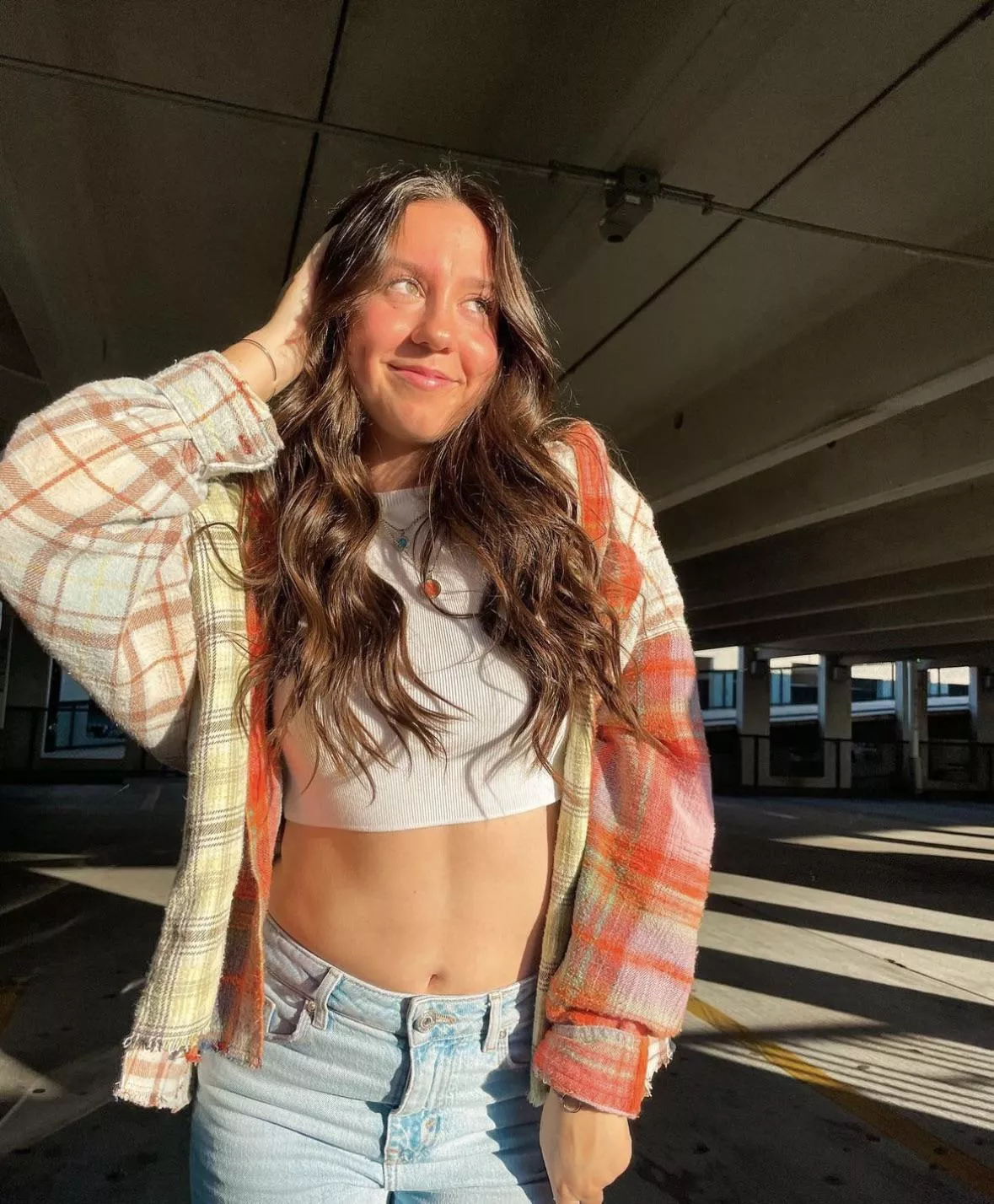 Empty lot golden hour