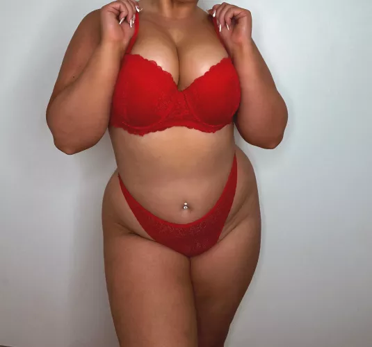 Every girl looks sexy in red