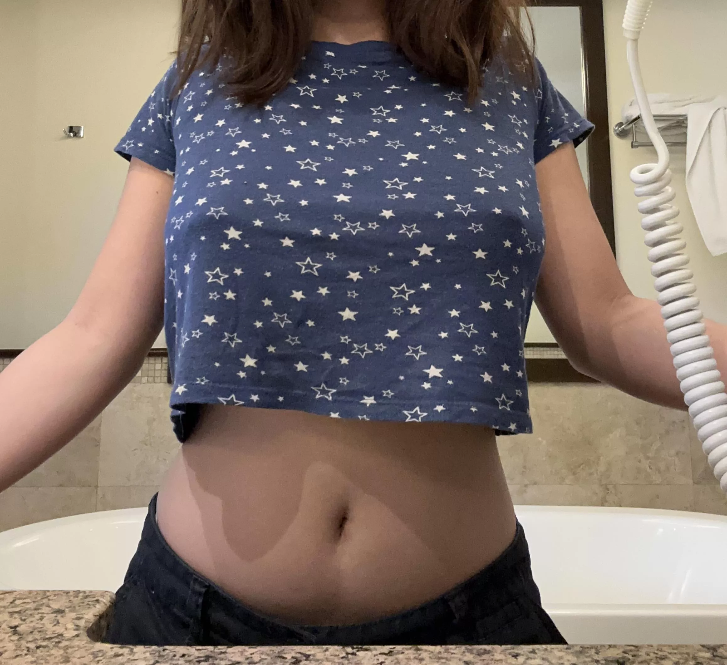 Getting ready to bathe