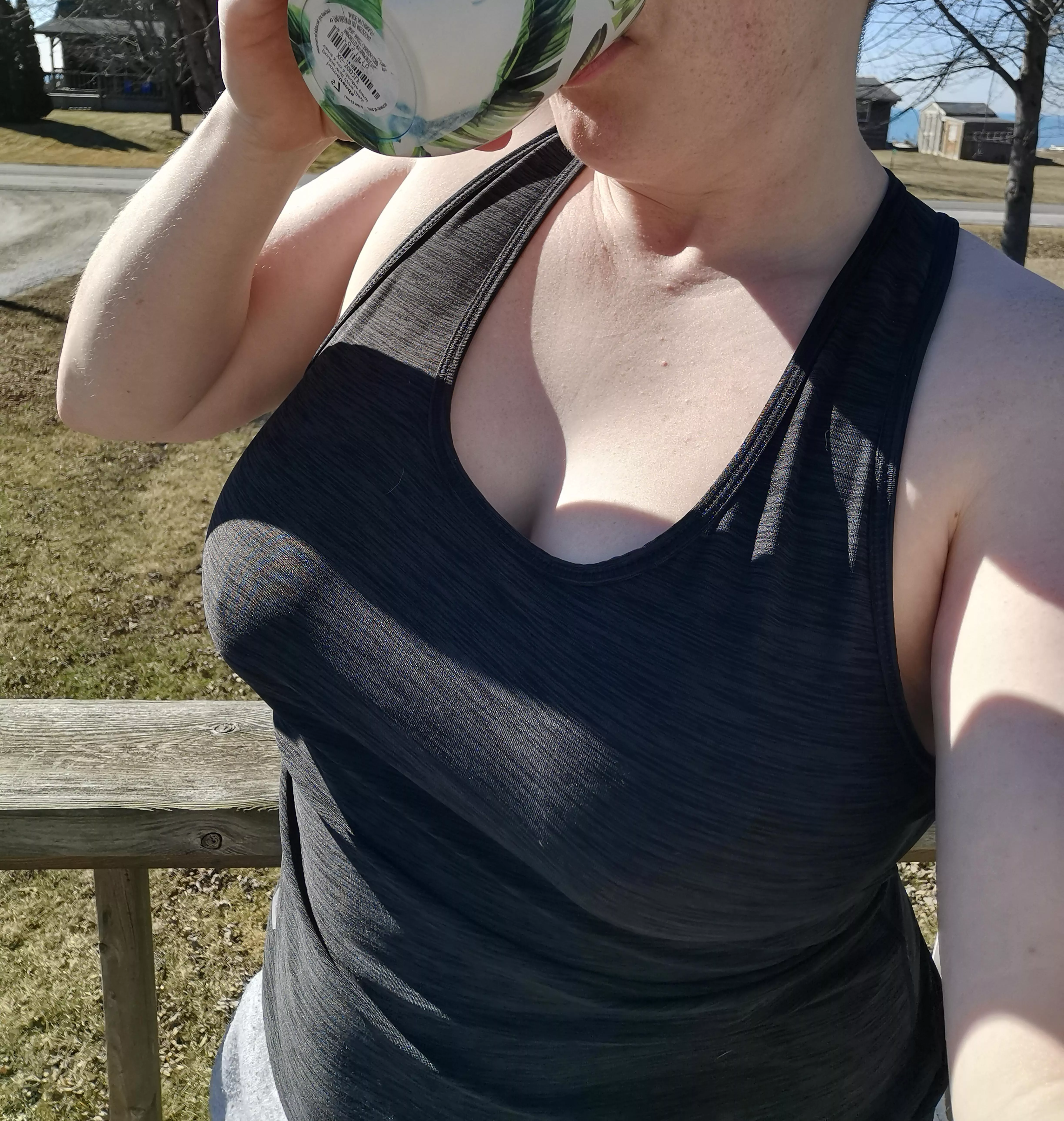 Good morning, join me for a coffee on the deck?