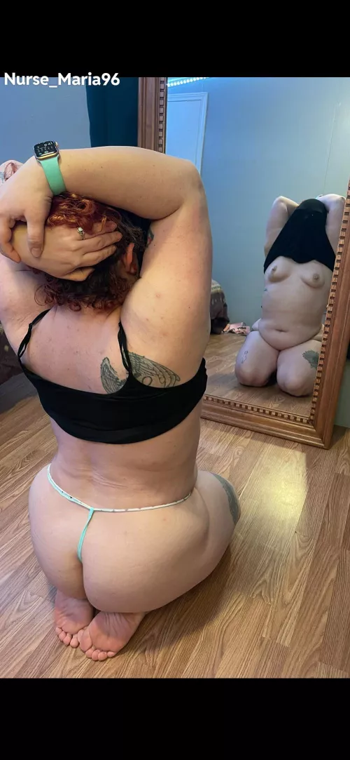 Grabbing or smacking😏