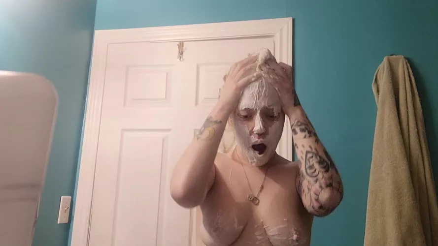 had some creamy fun tonight😉👅