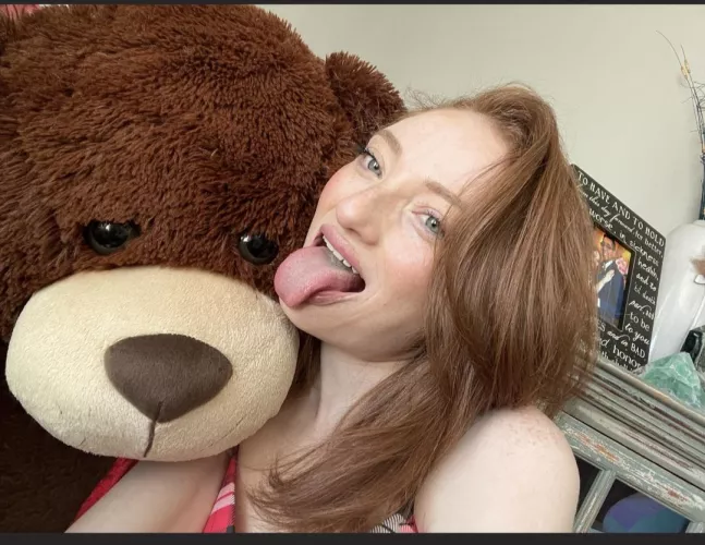 Hanging out with Teddy