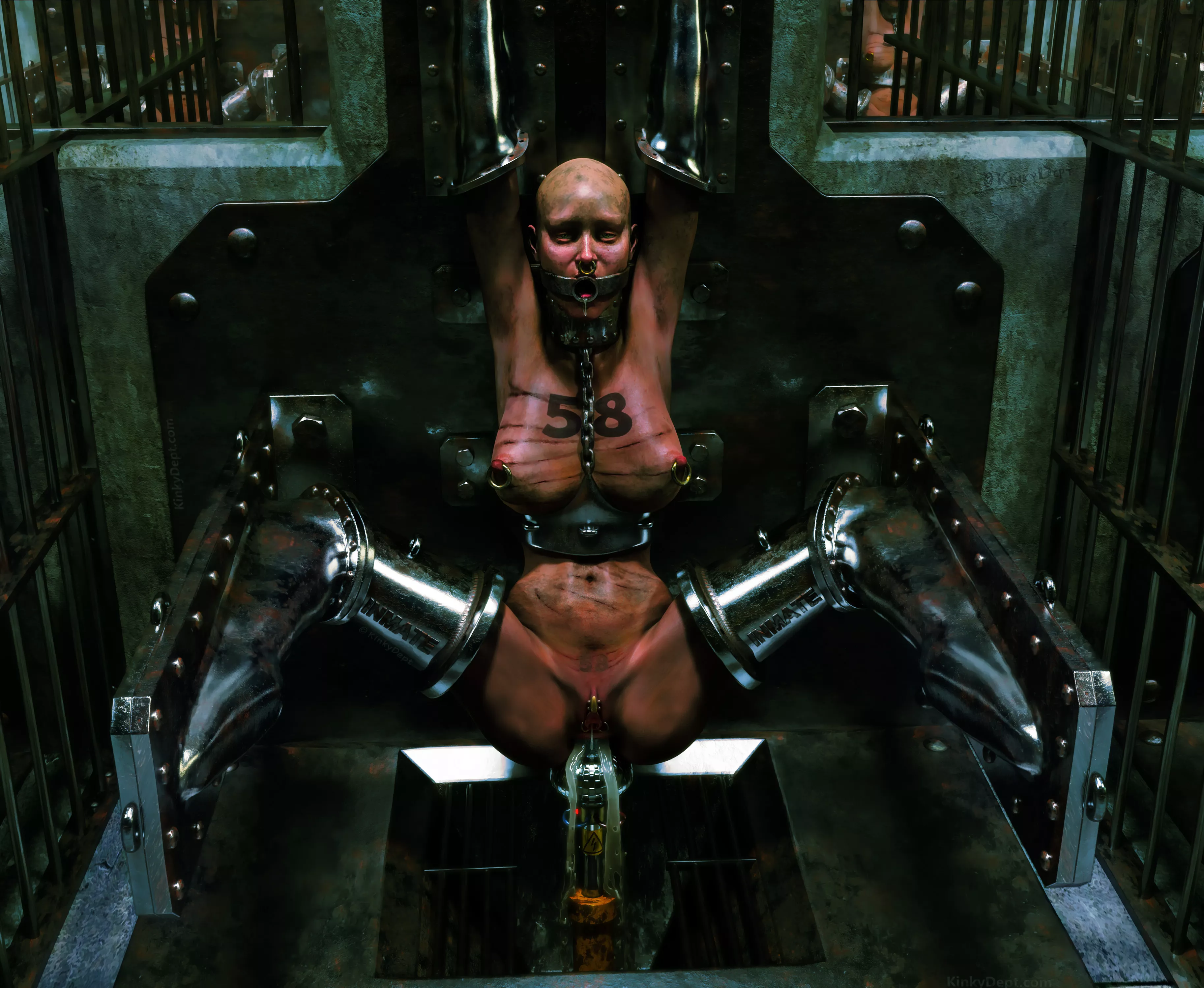 High-Sec Slave Prison for Criminal Scum [KinkyDept]