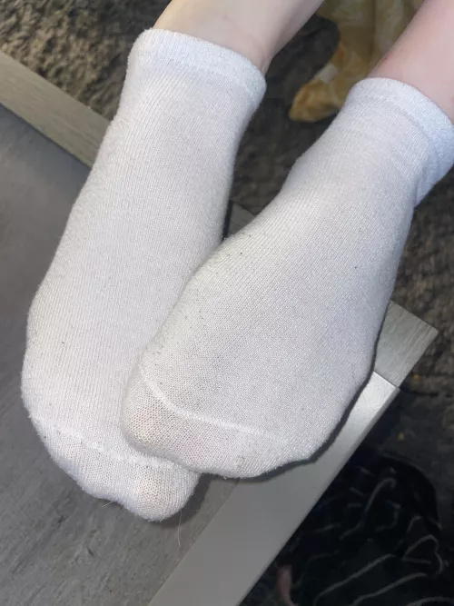 Hot and sticky day with these on🤍