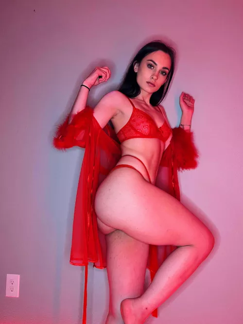 I love to get dressed up for you and maka you hard