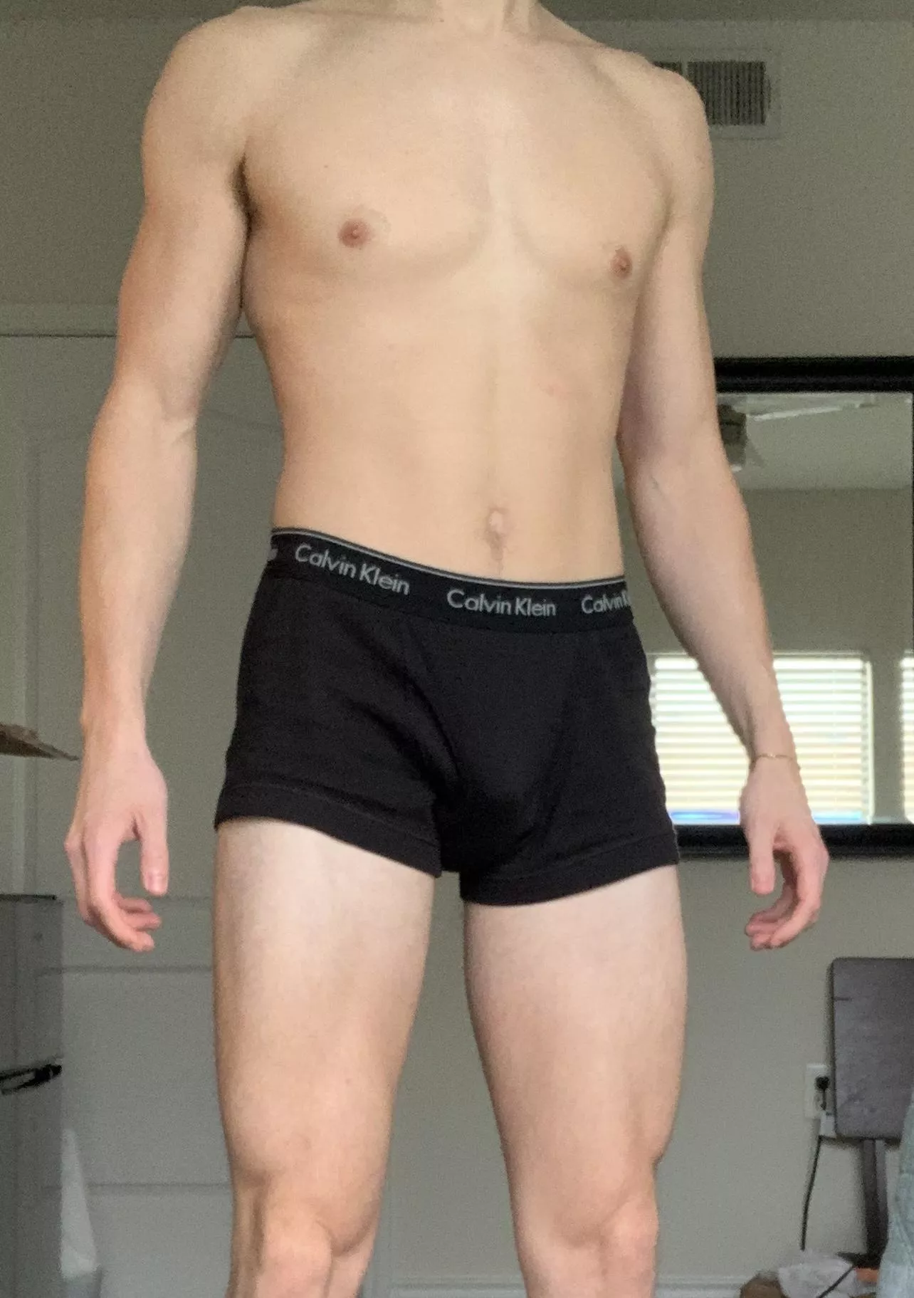 in my black Calvins ;)