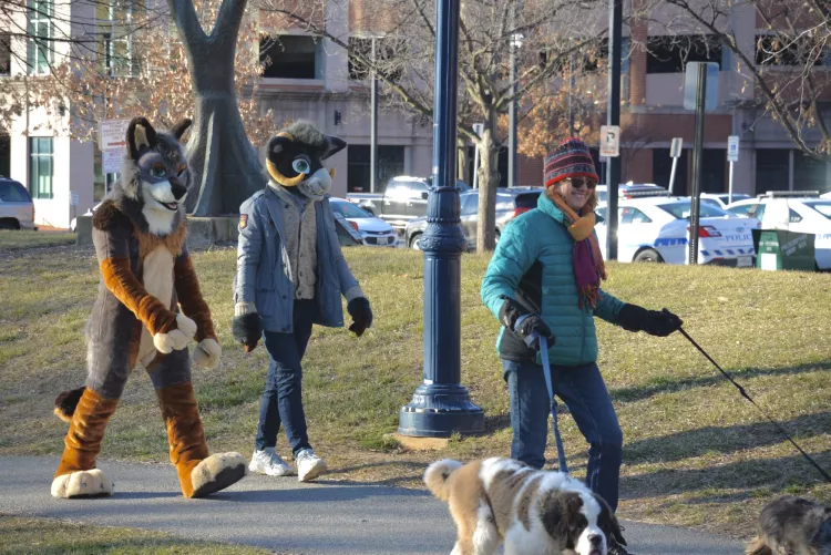 just a couple of NORMAL CITIZENS nothing to SEE HERE