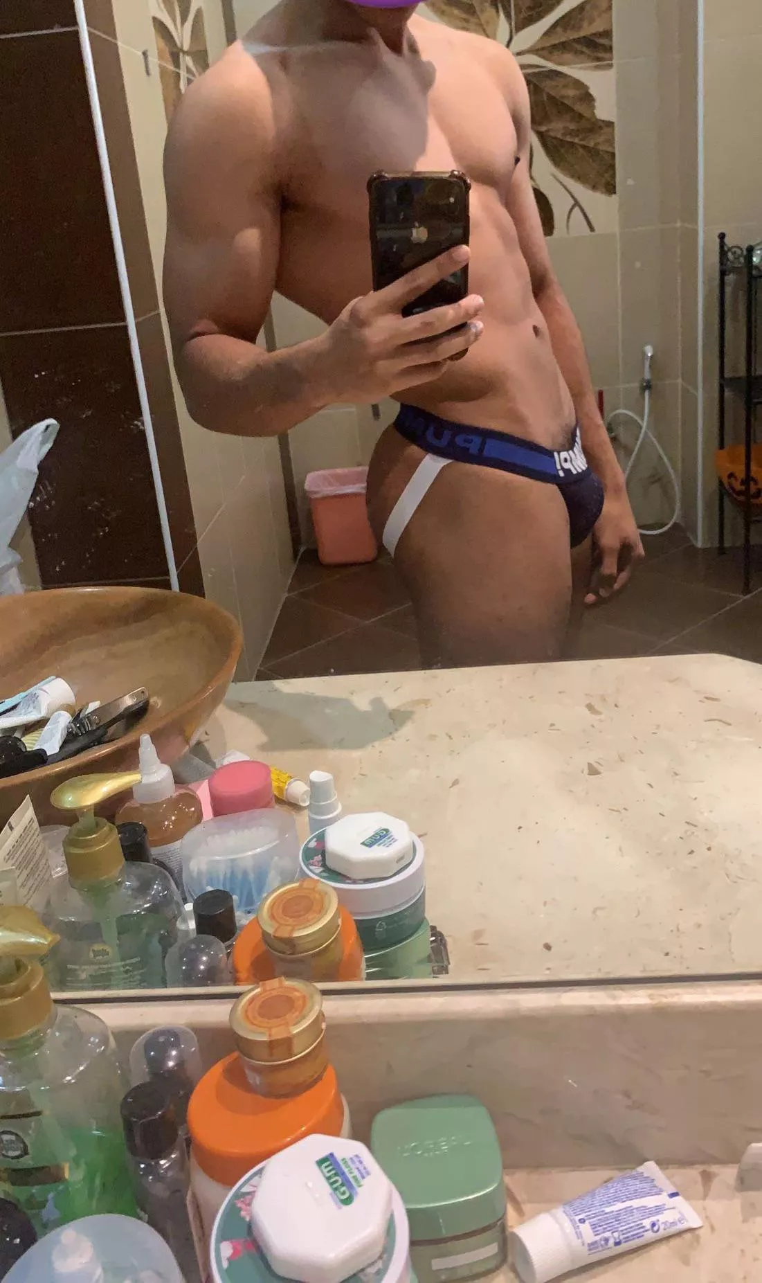 Just an 18yo and his jockstrap