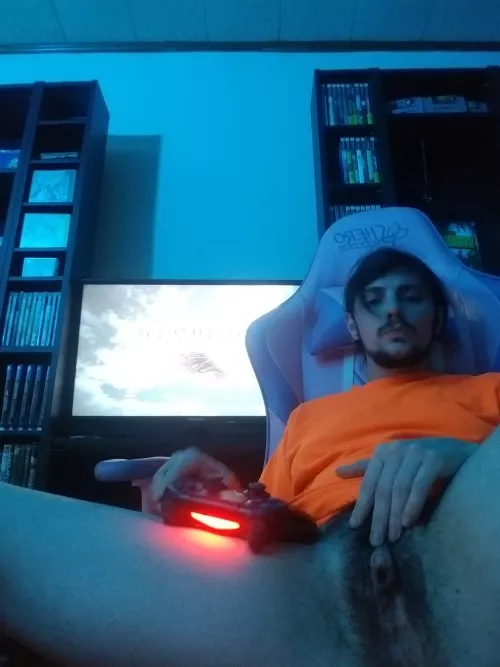 let's rub our joysticks together 😂