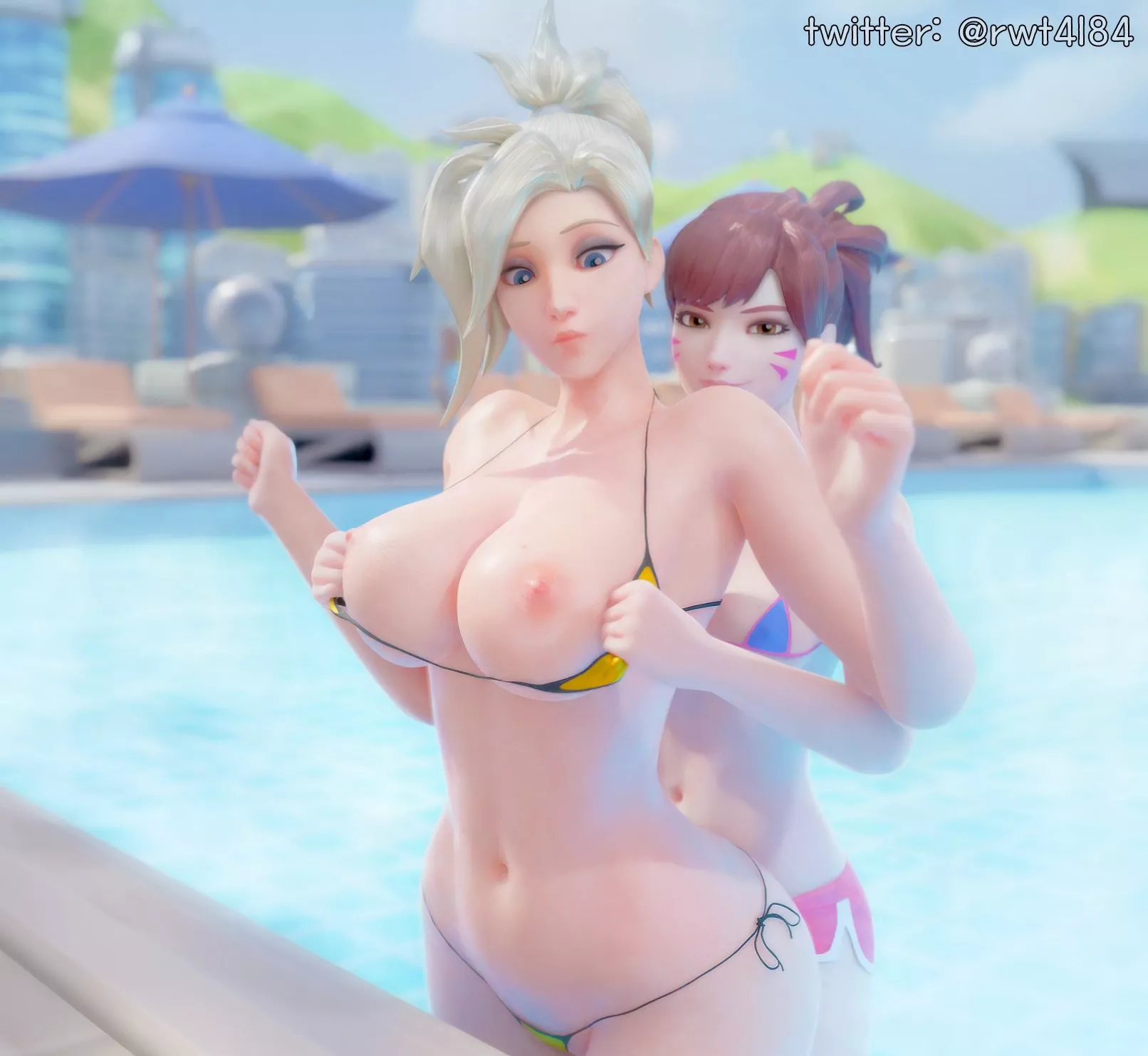 Mercy & D.Va, (rwt4184)