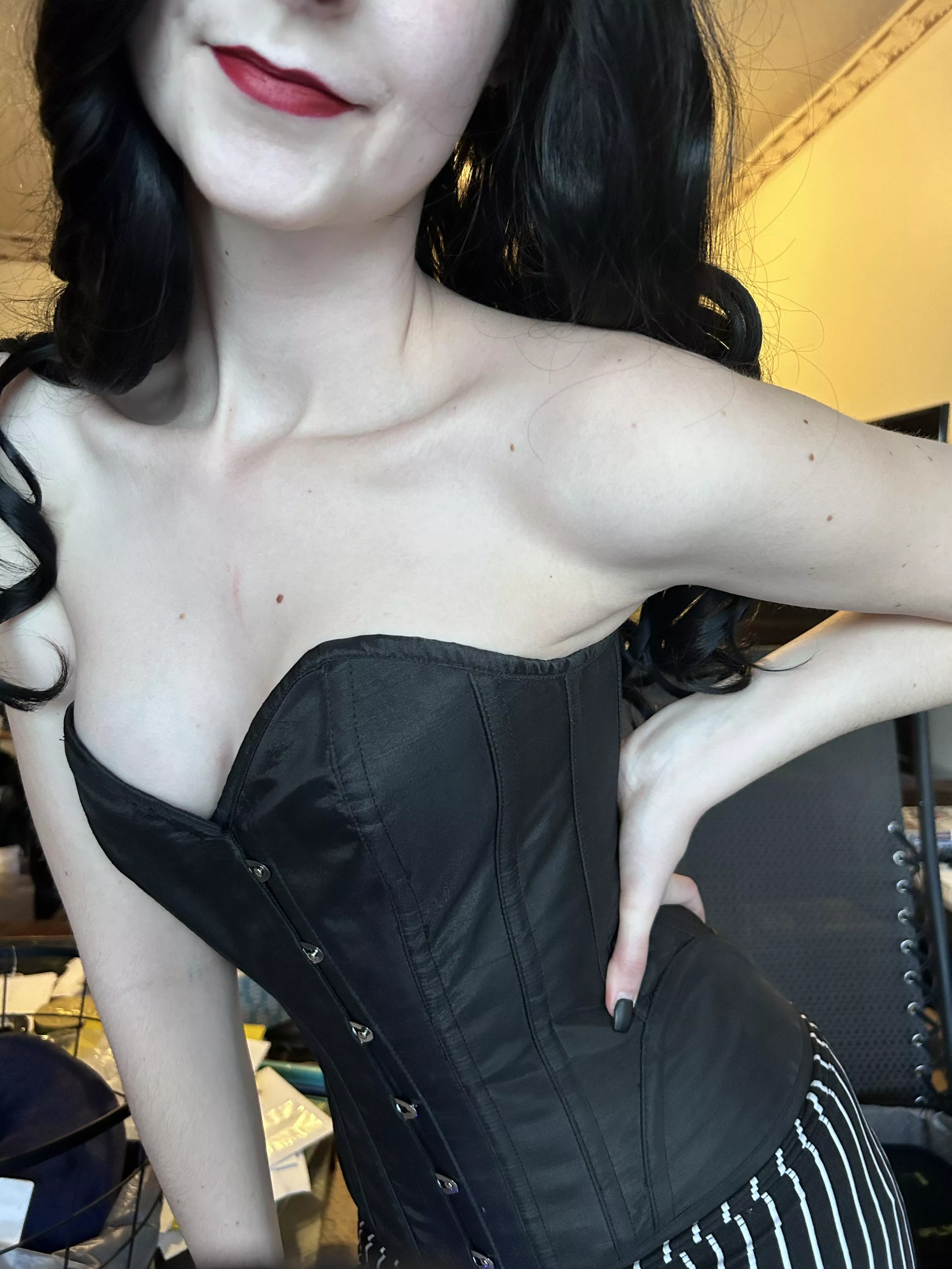 my first corset 💕 what do you think?