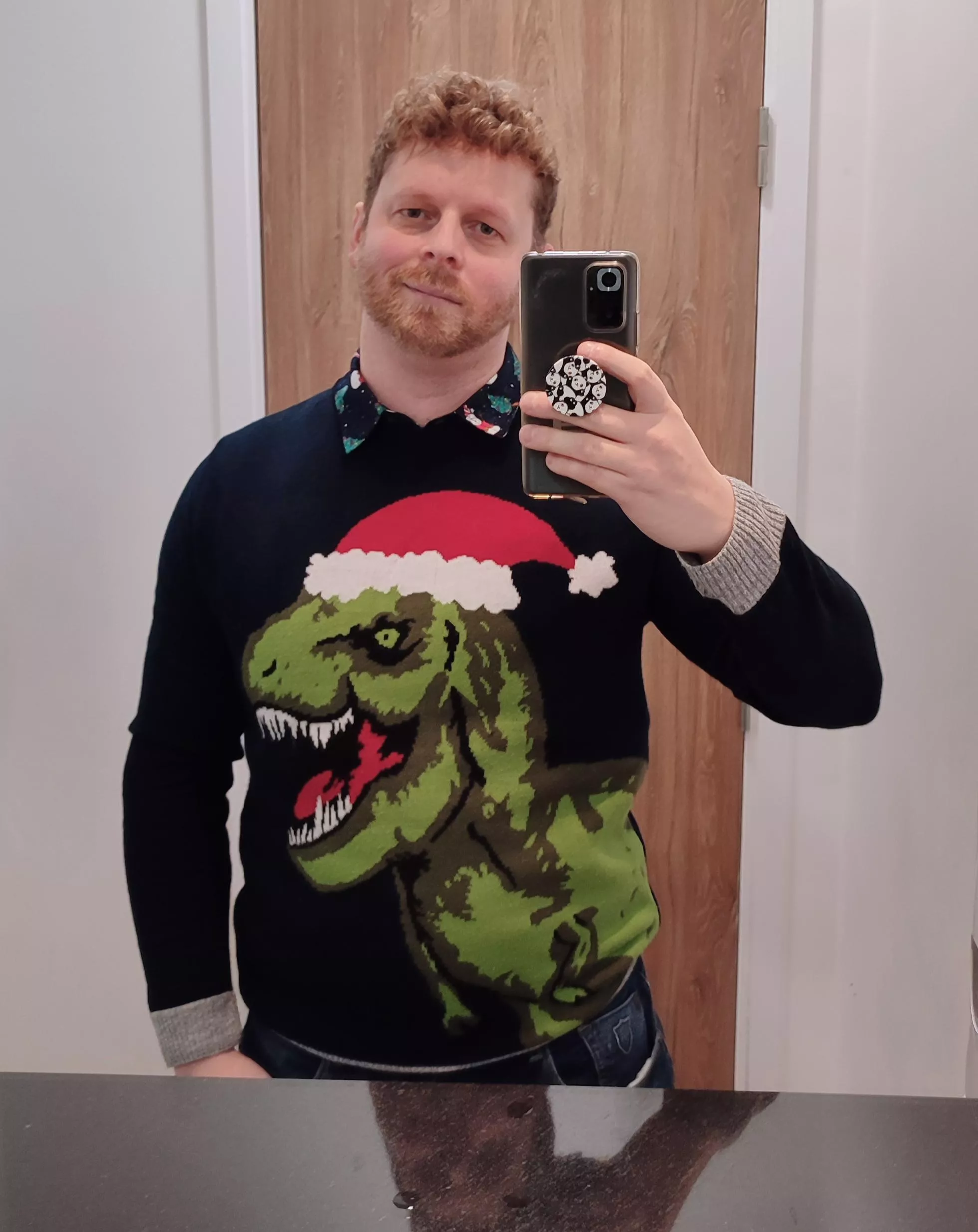 One from Christmas where I thought I looked cute