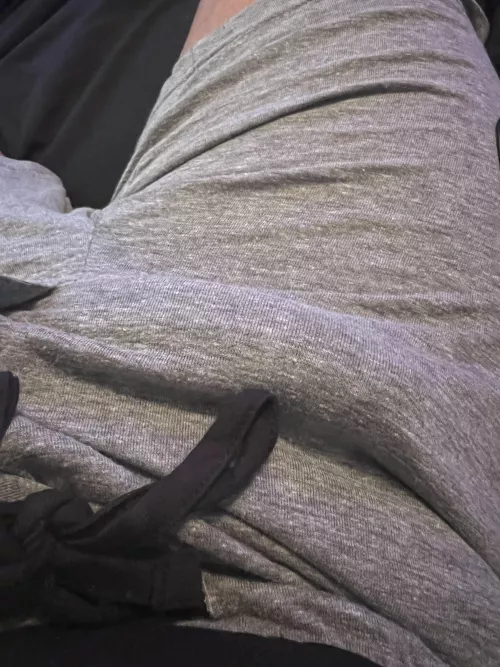 Popping out of the lounge shorts