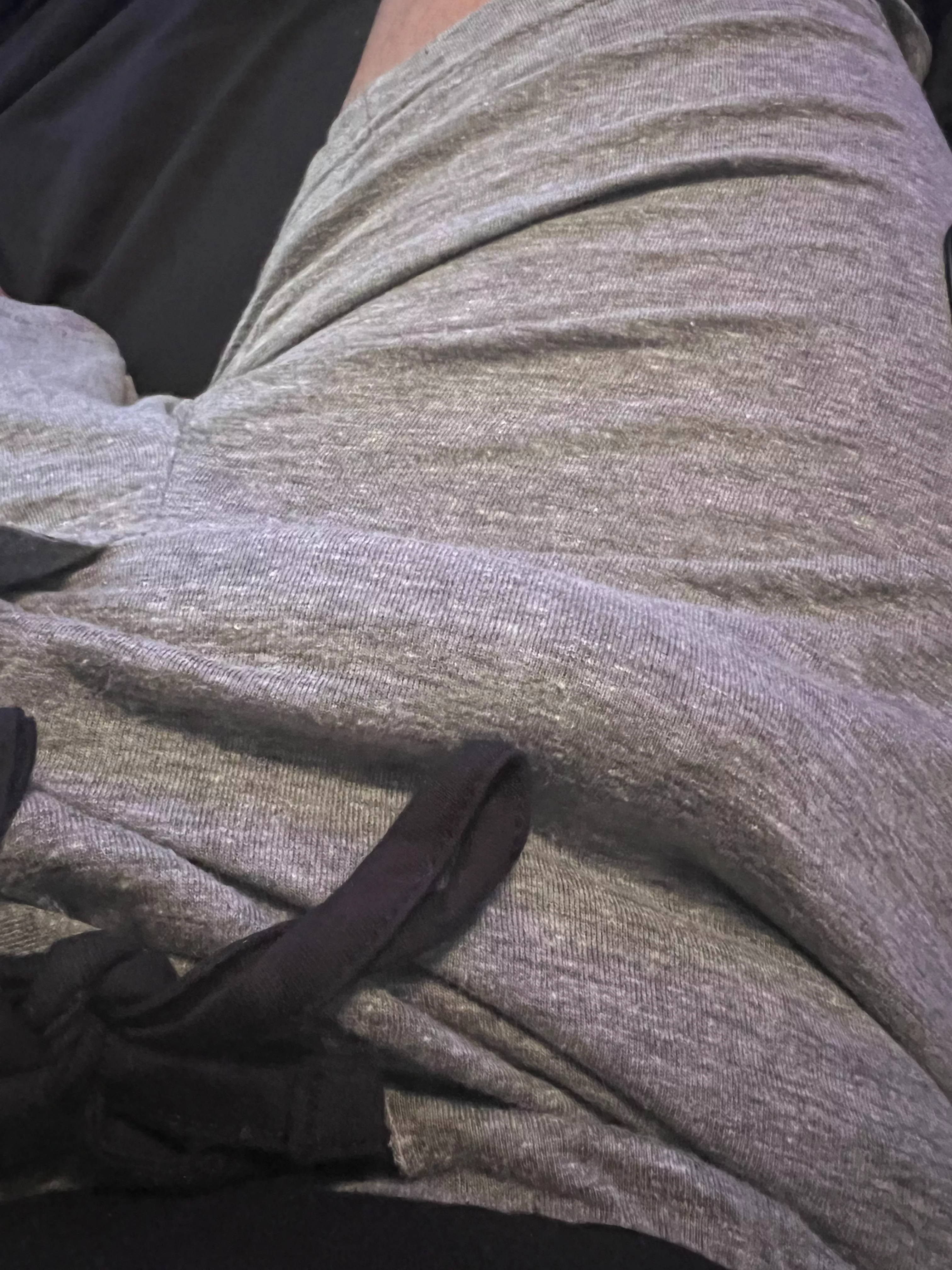 Popping out of the lounge shorts