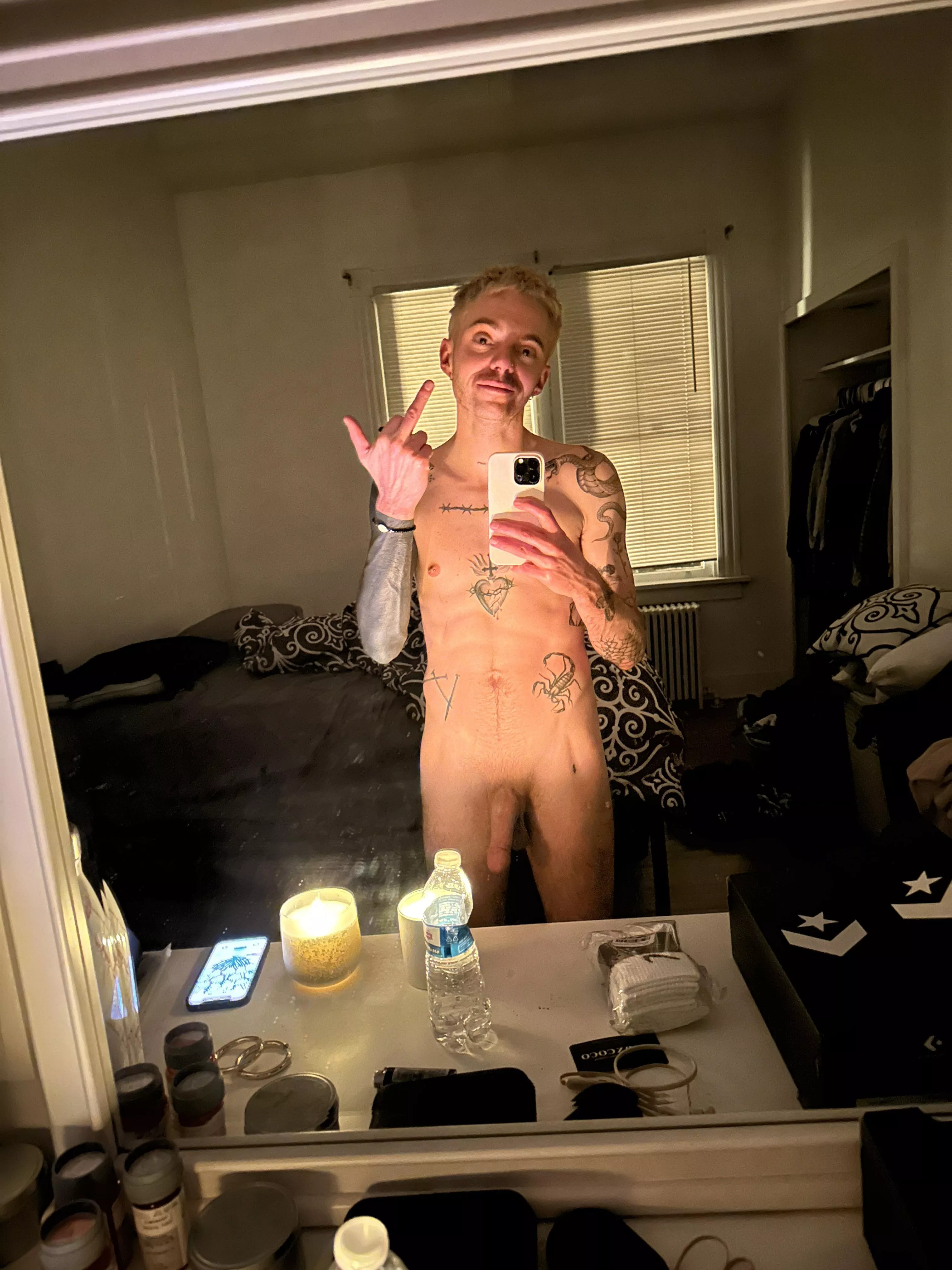 POV: you just got dicked down and are peeing in the bathroom and i’m taking selfies in your mirror