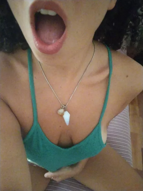 three fingers inside please